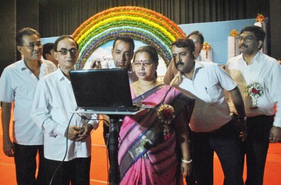 Minister Bijita Nath inaugurates TET website of Tripura Minister Bijita Nath inaugurates TET website of Tripura